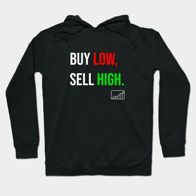 Buy Low, Sell High Hoodie by FunkyFarmer26